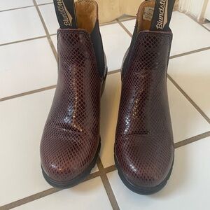 Blundstone Women's Brown Chelsea Boots